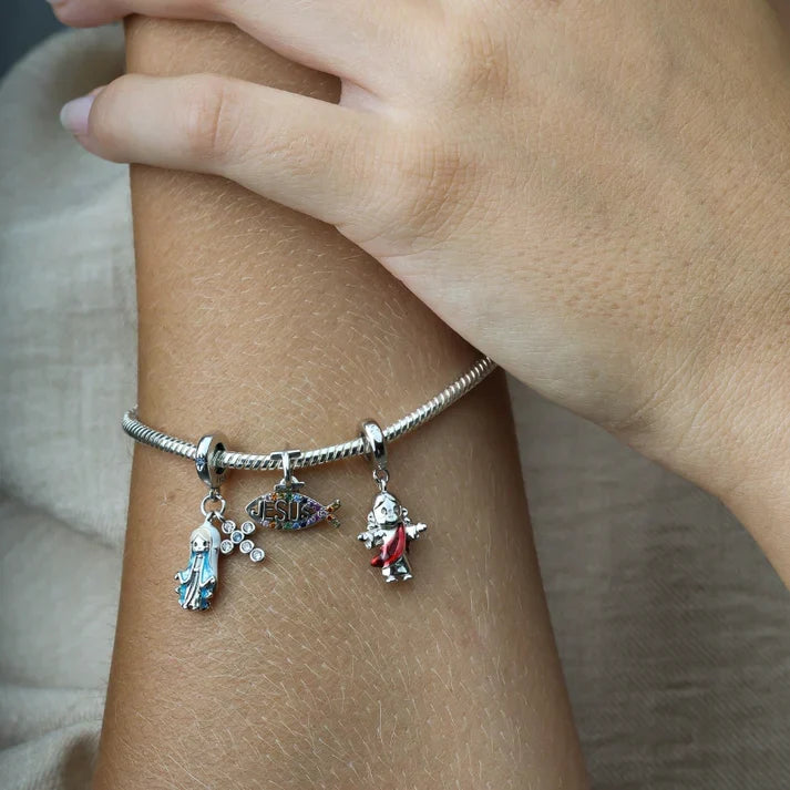 Bracciale Sacro per Charm (Argento 925)